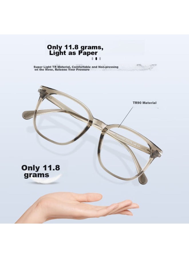 زايس Zeiss نظارات حجب الضوء الأزرق المضادة للإشعاع، متوفرة بوصفة طبية، نظارات واقية، شفافة شاي، Ouna حجب الضوء الأزرق بدون وصفة طبية - Image 2