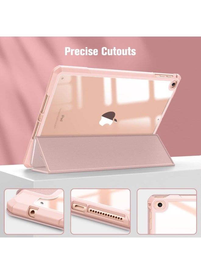 iPad 6th Generation Cover 2018 Hybrid Case with Pencil Holder Compatible with iPad 5th Gen 2017/ iPad Air 2/ iPad Air 9.7" - Shockproof Protective Case with Clear Hard Back Case - Image 4