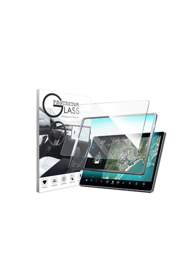 أتش بي أس واقي شاشة زجاجي عالي الجودة لسيارات تسلا موديل Y و موديل 3 (2019–2023) – زجاج مقوّى مع أدوات التركيب - Image 1