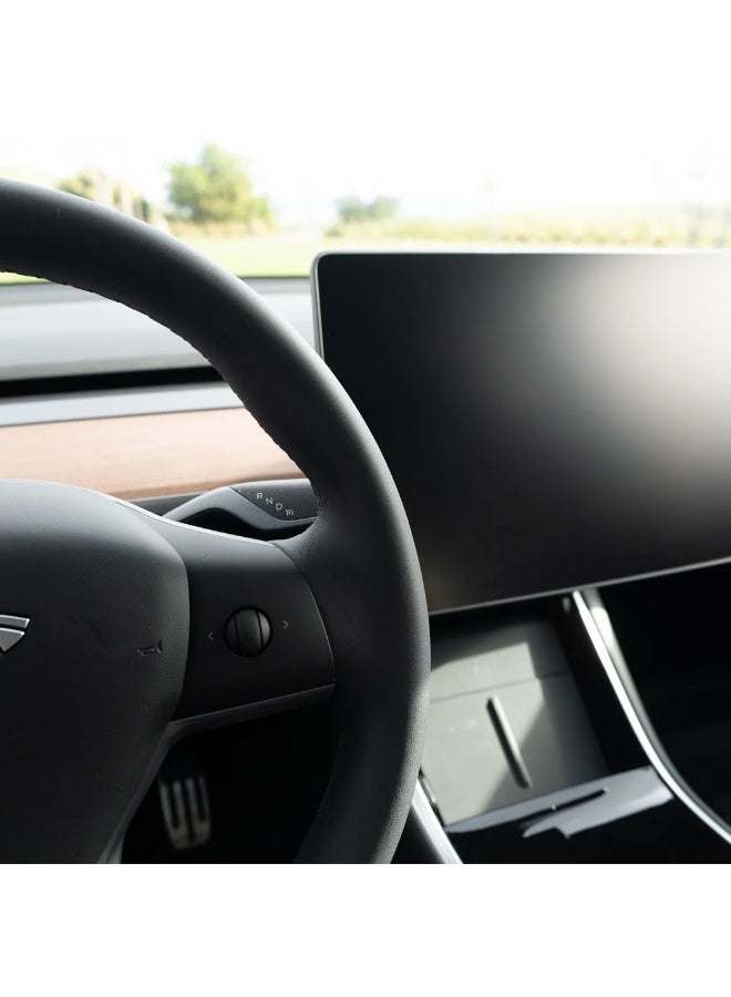 أتش بي أس واقي شاشة زجاجي عالي الجودة لسيارات تسلا موديل Y و موديل 3 (2019–2023) – زجاج مقوّى مع أدوات التركيب - Image 2