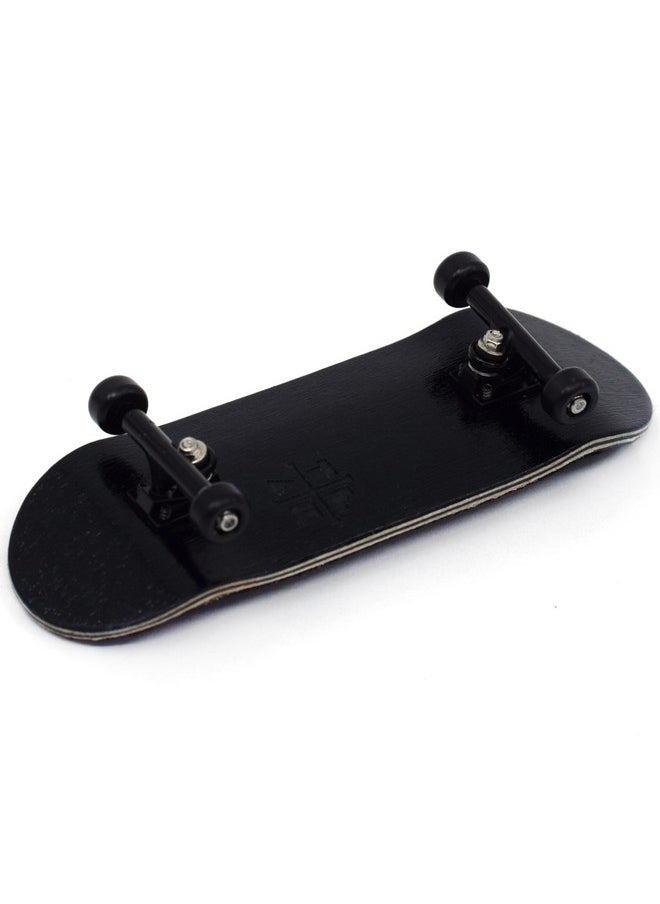 Teak Tuning Teak Tuning 32mm Pro Fingerboard Complete - Fully Assembled with Pro Level Components - Pro Shaped Wooden Deck (32x97mm), UltraSpin Bearing Wheels, Prodigy Gen2 Trucks - All Blacks  - Image 2