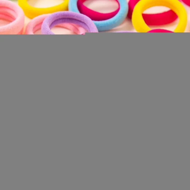 دي زي سي كوزنلر أفم 50 Pcs Flexible Colorful Medium Size Hair Clips