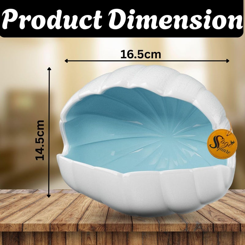 Sage Square Pearl Shaped Ceramic Hamster House – Cozy Hideaway for Small Pets | Summer Cooling Nest for Hamsters, Gerbil, Small Animals | Decorative, Non-Toxic, Durable Pet Hideout for Cage Enrichment - Image 3