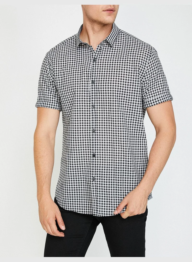 KOTON Letter Printed Shirt