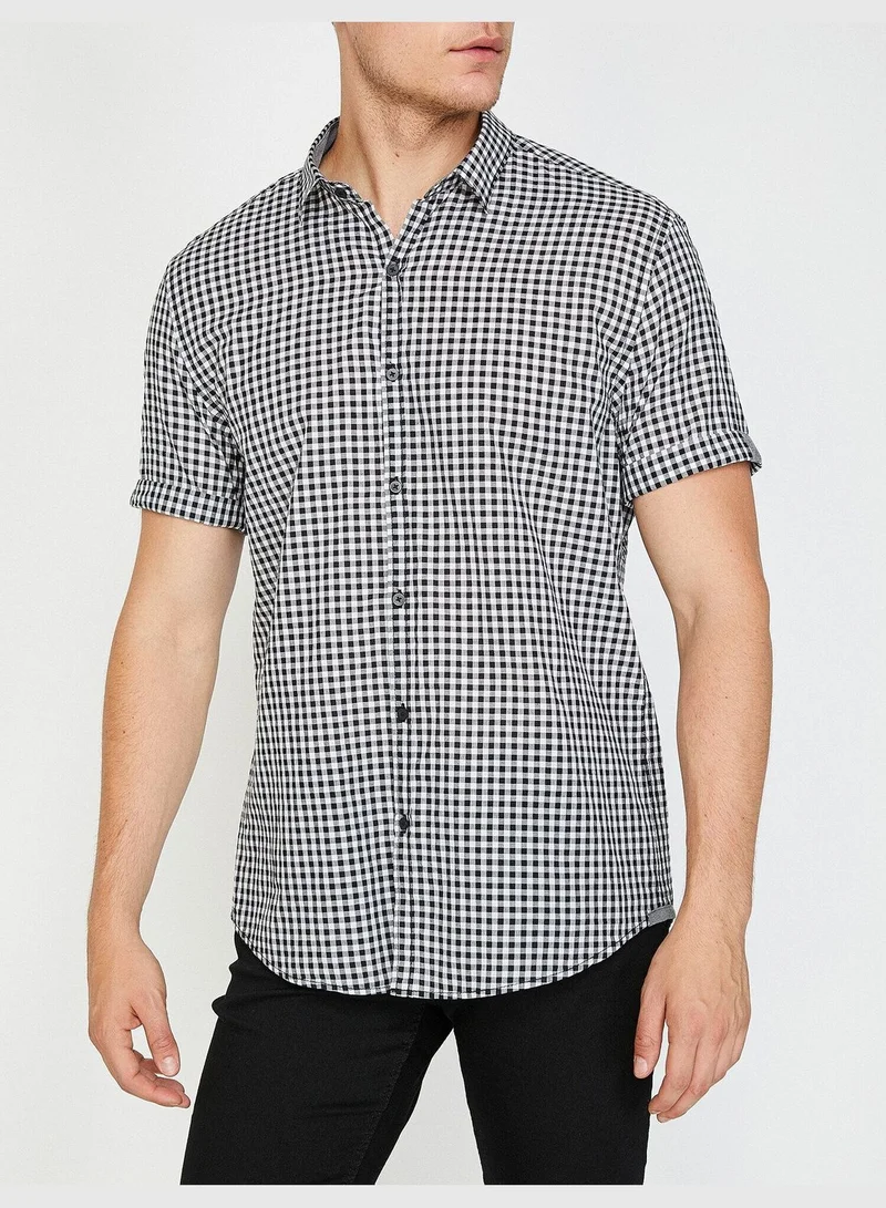 KOTON Letter Printed Shirt