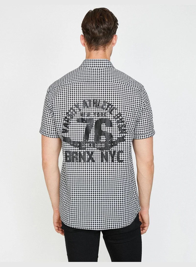 KOTON Letter Printed Shirt