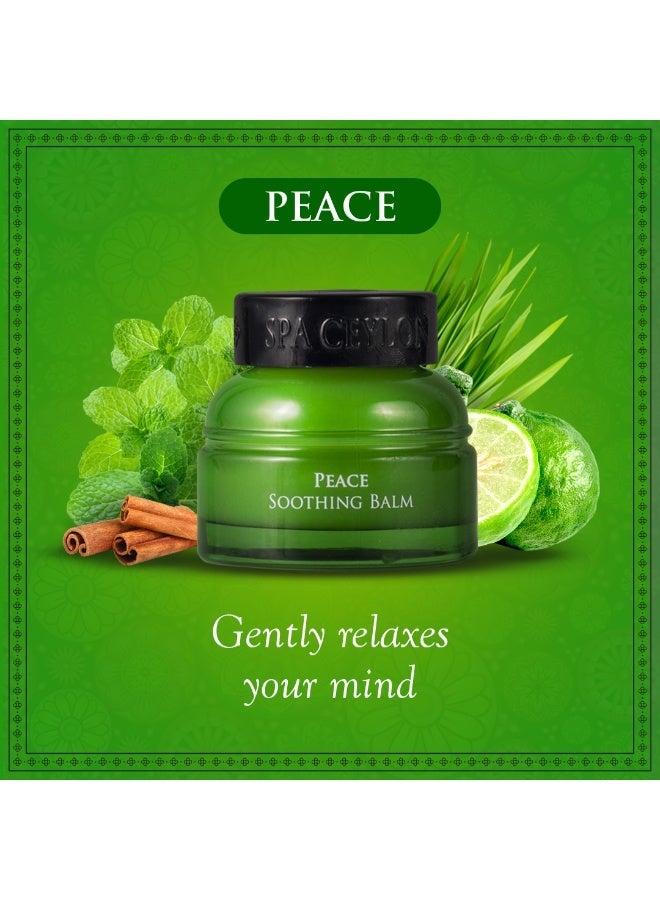 SPA CEYLON Peace Soothing Balm , Instant Cooling Relief  , Natural & Silicone-Free , Paraben-Free 25g - Image 3