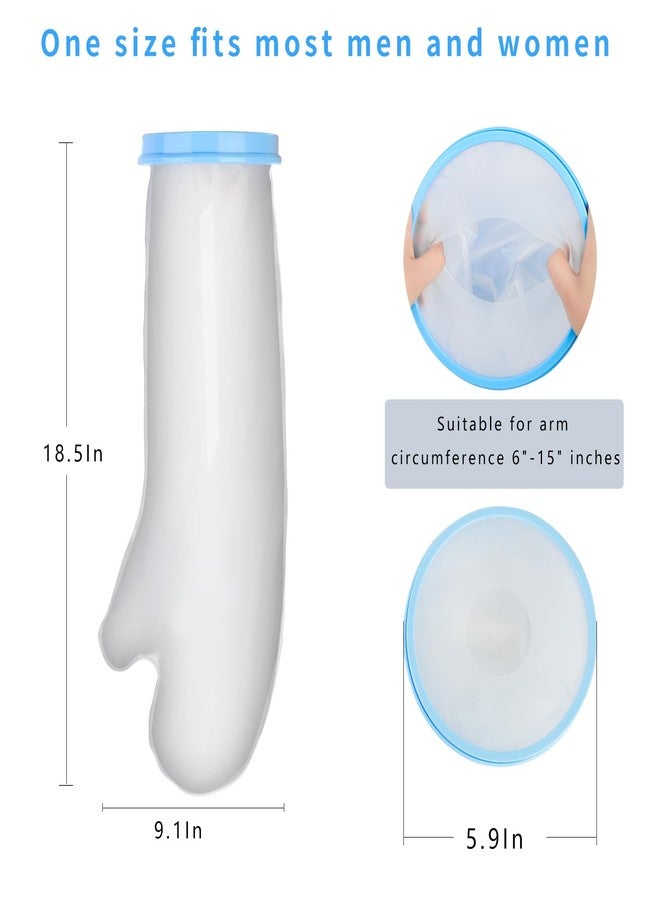 SUPERNIGHT Child Cast Cover for Shower Arm Waterproof, Teen Short Arm Cast Protector for Shower, Watertight Cast Bandage Protector Bag for Broken Surgery Wound Hands, Wrists, Arms, Elbow - Image 3