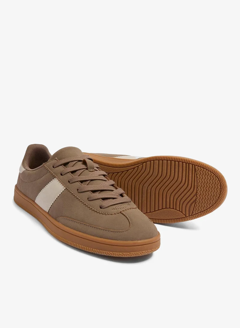 Matalan Mocha Retro Trainers