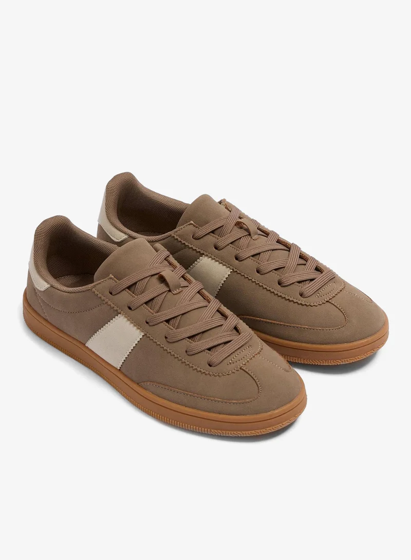 Matalan Mocha Retro Trainers