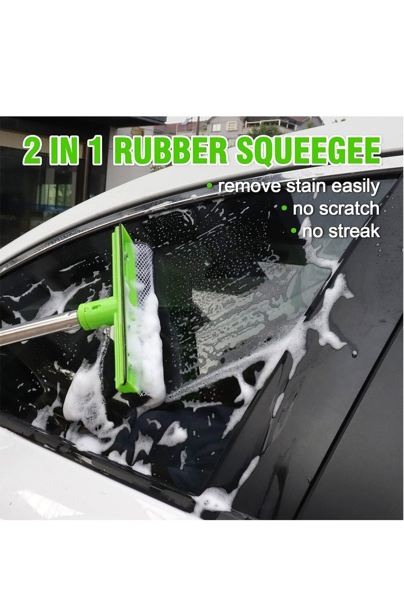ET-LIFE 36Pcs Car Wash Kit Detailing Cleaning Tools Set with Bag Collapsible Bucket Car Washing Supply Set  - Image 2