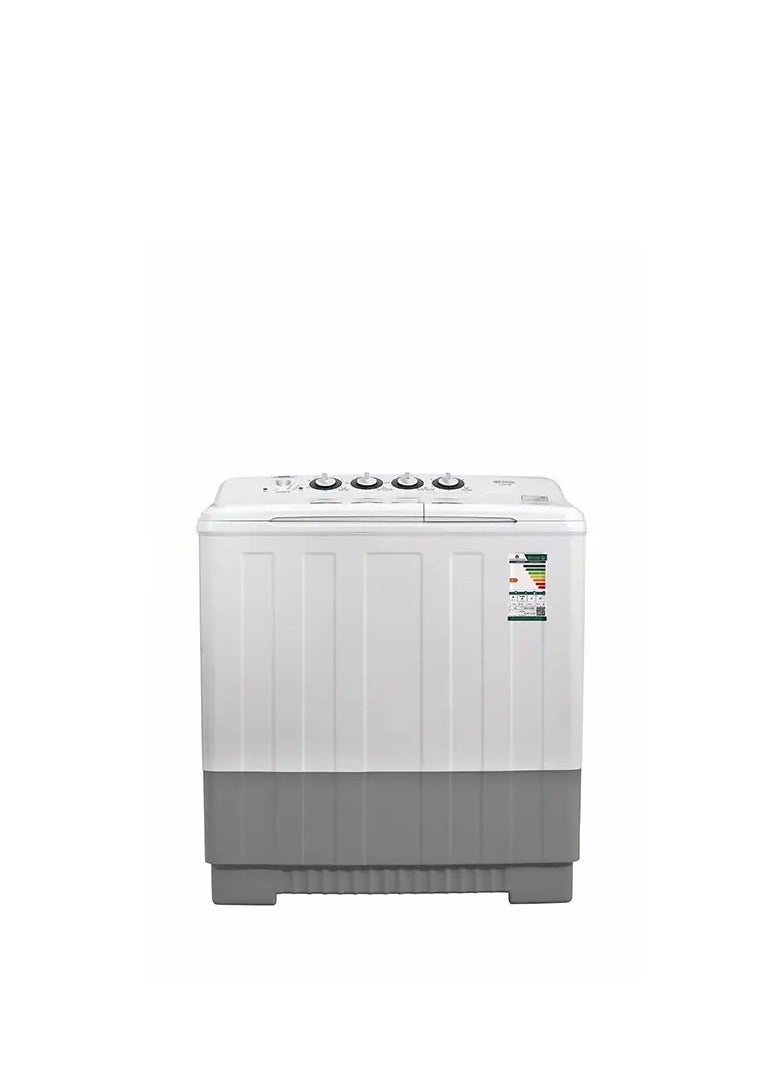 GENERAL SUPREME - Washing Machine Semi Automatic Twin Tub 18 KG ً white & Grey - Image 1