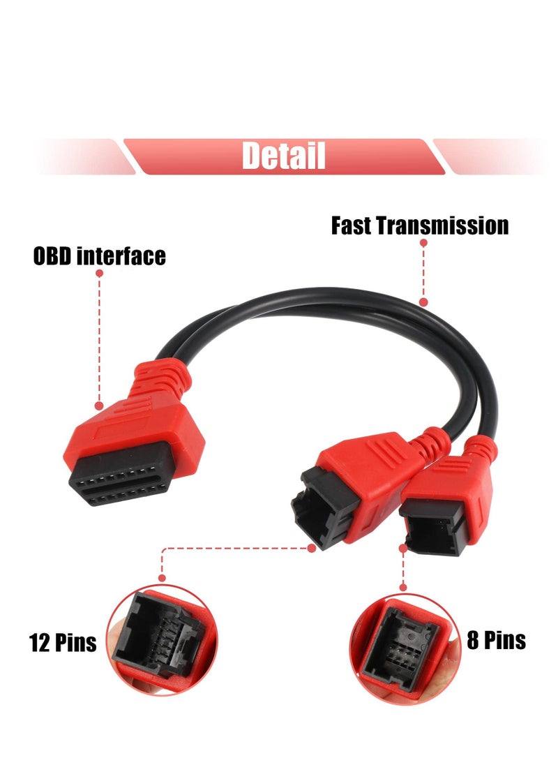 Excefore - Voltage Tester, Alert Detector with Sound and Light Alarm, Flashlight, Wire Breakpoint Finder, Portable Non-contact AC Voltage Tester, with Dual Range AC 12V-1000V/48V-1000V - Image 1