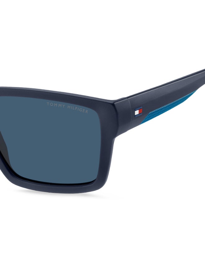 TOMMY HILFIGER TH 2324/S Sunglasses Blue Square - Image 5