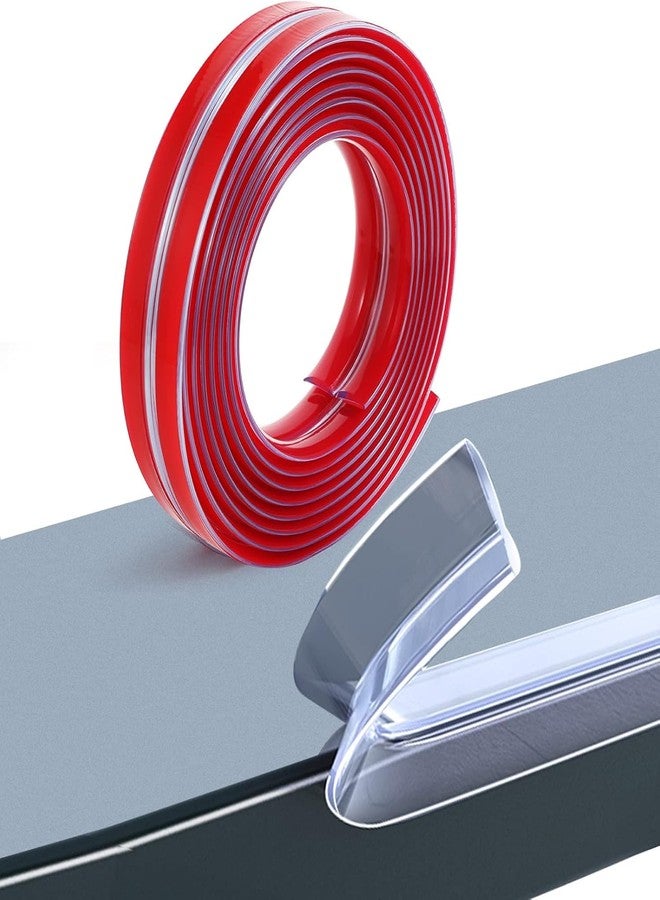 Trifecta Baby Proofing, Edge Protector Silicone, Soft Corner Protectors for Kids, Pre-Tape Adhesive Edge Guard for Kids Safety, Child Drawer Furniture Cabinet Bumper (15mmx15mm - 3 Meter) - Image 2