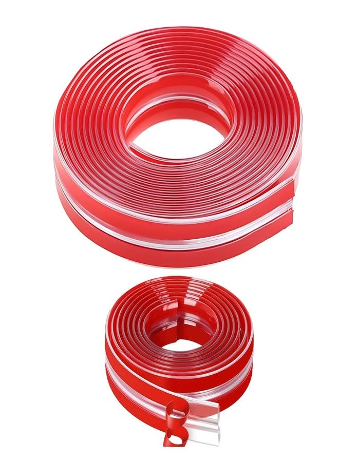 Trifecta Baby Proofing, Edge Protector Silicone, Soft Corner Protectors for Kids, Pre-Tape Adhesive Edge Guard for Kids Safety, Child Drawer Furniture Cabinet Bumper (15mmx15mm - 3 Meter) - Image 1