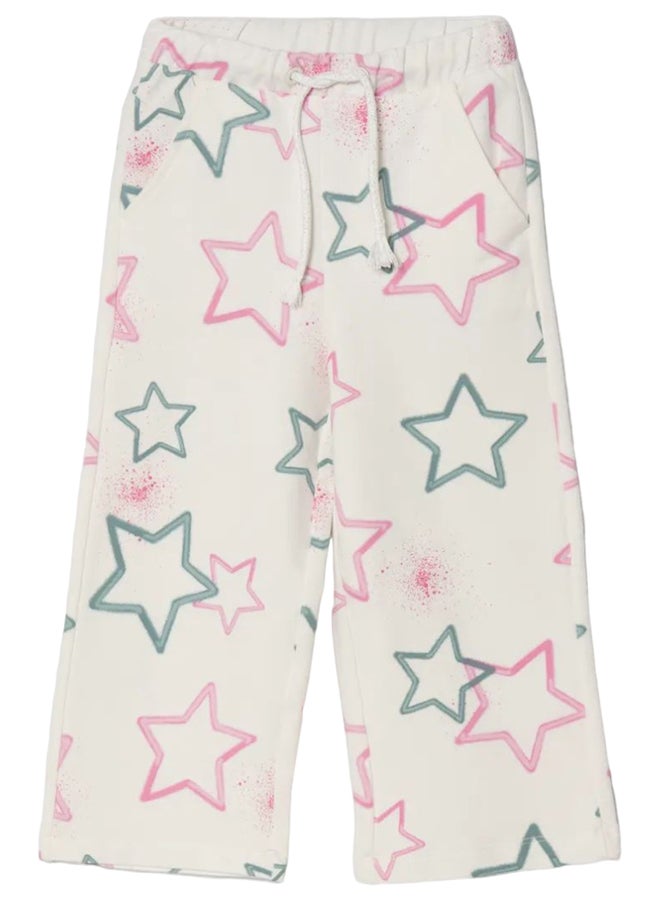 Benetton Girls Printed Pants - Image 1