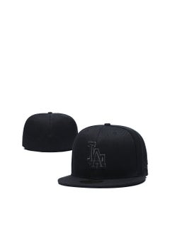 NEW York 3D Embroidered Fitted Baseball Team Cap with Closed Back for Sun Protection-57.7CM