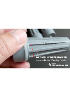 LSRP's Universal Fit LSRPS Universal Fit LG RollerRoller for LG Washing MachinePulsator Rollers Compatible with LG SemiAutomatic Washing Machine Belan Type Grey Pack of 3 Rollers  - Image 4