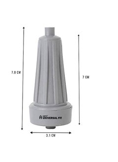 LSRP's Universal Fit LSRPS Universal Fit LG RollerRoller for LG Washing MachinePulsator Rollers Compatible with LG SemiAutomatic Washing Machine Belan Type Grey Pack of 3 Rollers  - Image 3