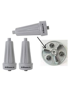 LSRP's Universal Fit LSRPS Universal Fit LG RollerRoller for LG Washing MachinePulsator Rollers Compatible with LG SemiAutomatic Washing Machine Belan Type Grey Pack of 3 Rollers  - Image 2