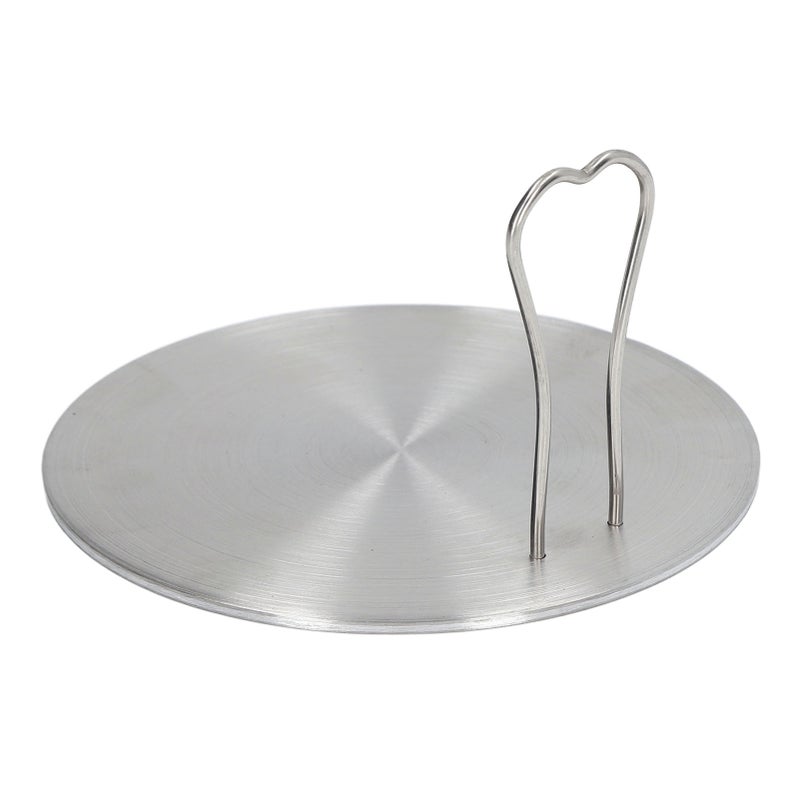 Heat Diffuser Plate Stainless Steel Induction Plate Electric Induction Cooker Diffuser Adapter for Home Kitchen 16# 15.5cm/ 6.1in - Image 1
