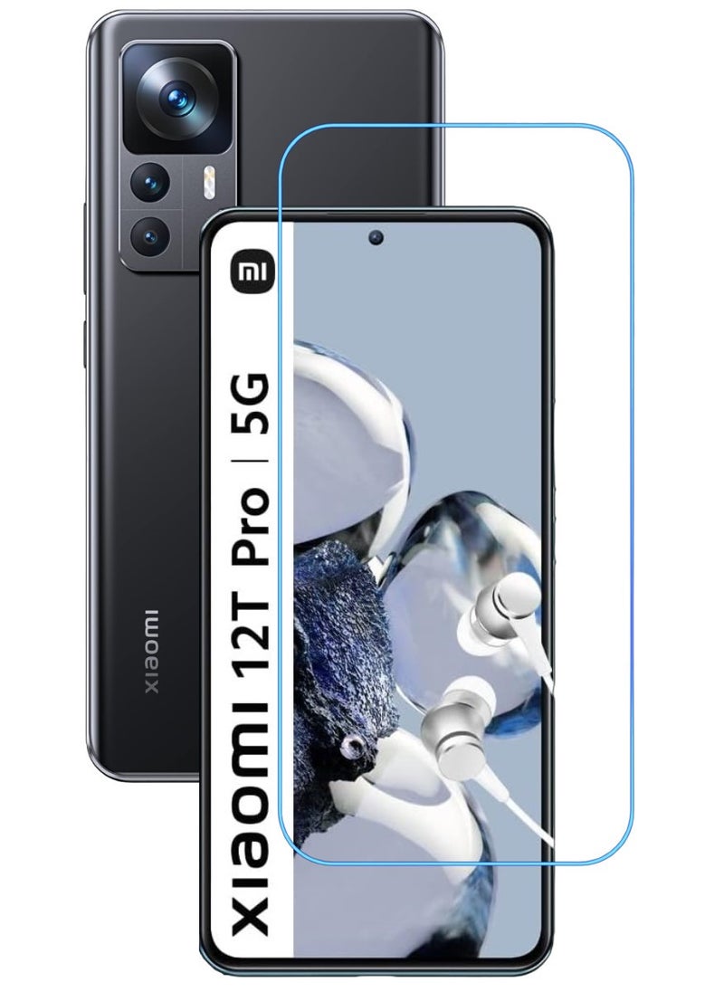 ACLIX Antistatic ESD Dustproof Premium Quality High Definition Clear Tempered Glass Screen Protector Designed For Xiaomi 12T Pro - Image 1