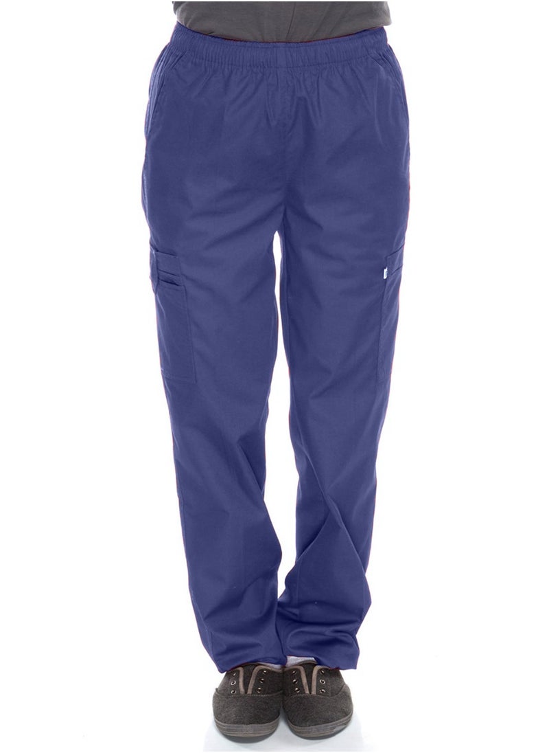 Meridian Meridian Lab Uniforms Tailored Fit Classic cargo Scrub Pants Sporty and Comfy Full Elastic Scrub Pant Full Elastic Waistband Jogger for Men and Women  - Image 1