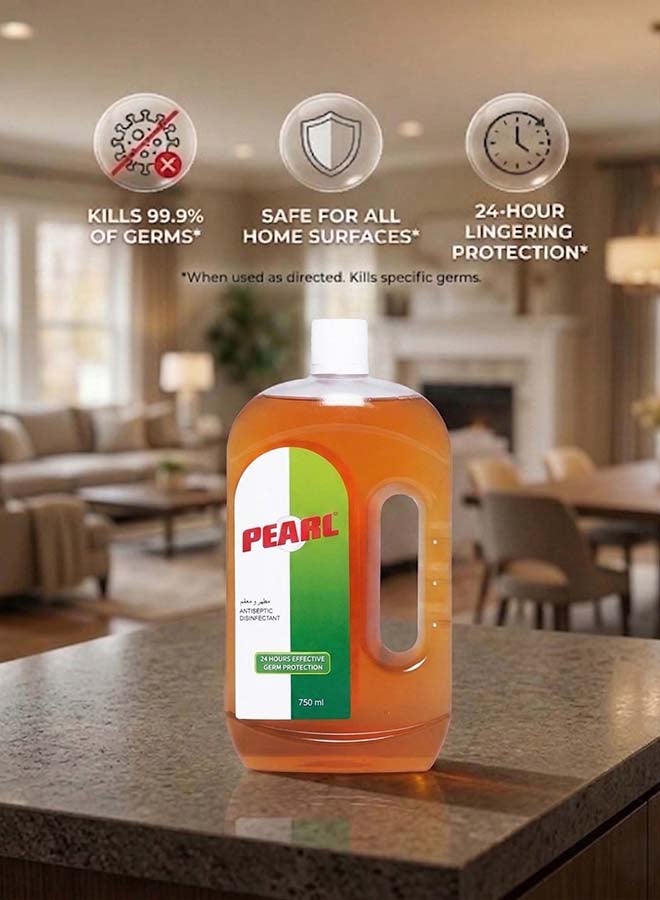 Pearl Antiseptic Disinfectant Liquid 1.5L Pack 2 x 750ml Multipurpose Hygiene Liquid for Personal/Daily hygiene Clothes, Surface and Home Cleaning 750 ML X 2 - Image 2