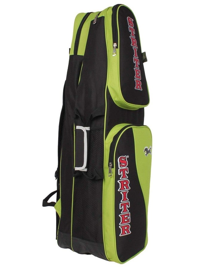 Striter® Hockey Kit Bag Pitthu Shoulder Bag - Large Size Heavy Duty - Green (Bag Only) Colors of Bag May Vary - Image 1