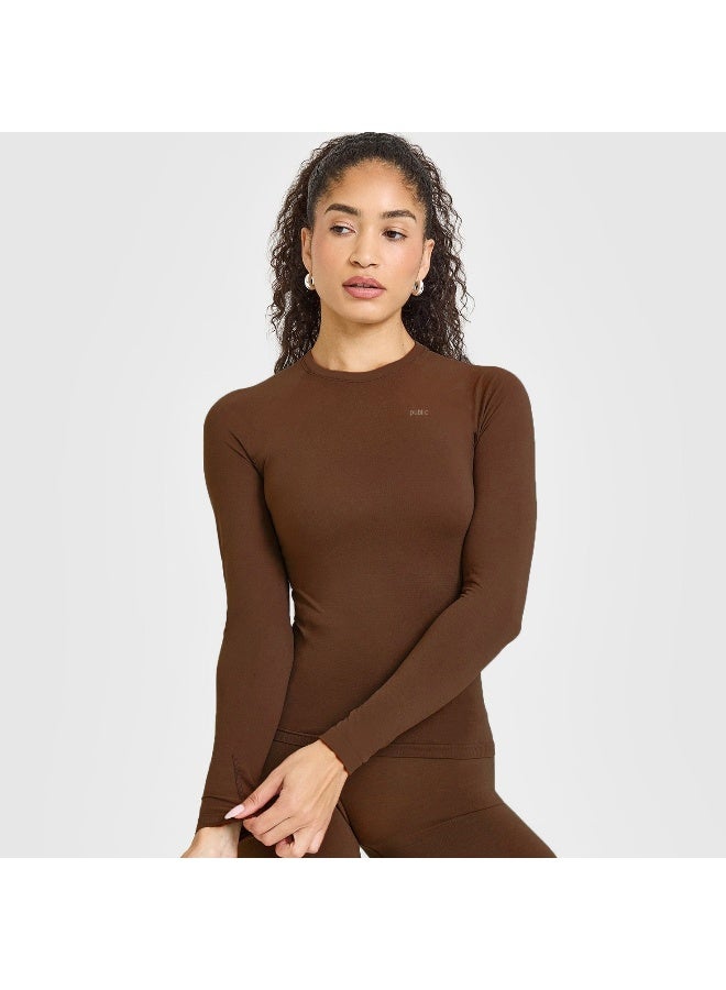 Oneractive High Performance Stretch Long Sleeve Yoga Top - Image 1