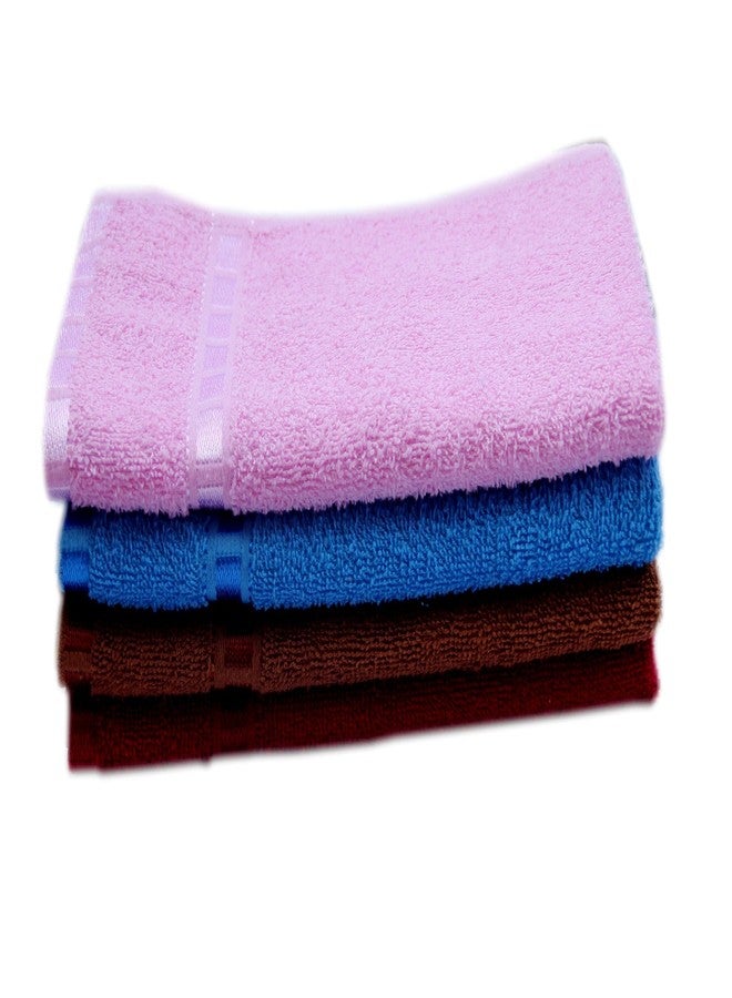 Space Fly Microfiber Hand Towel for Wash Basin | Small Towel for Face and Hand | Face Towel for Women | Hand Towel Set of 4 | Size: 30 x 45 - Image 4