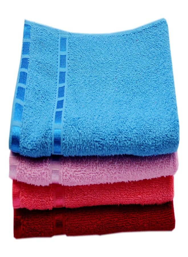 Space Fly Microfiber Hand Towel for Wash Basin | Small Towel for Face and Hand | Face Towel for Women | Hand Towel Set of 4 | Size: 30 x 45 - Image 2