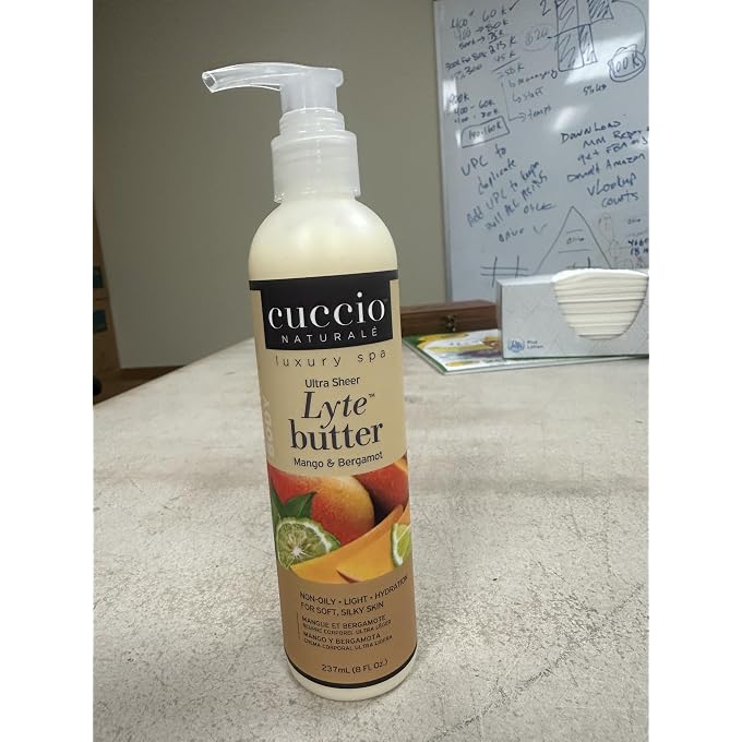 CUCCIO - Mango & Bergamot Lyte Lotion 237ml (8oz) - Image 1