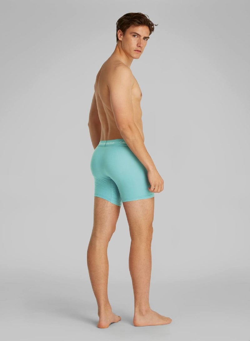 CALVIN KLEIN Cotton Stretch Boxer Brief - 3 Pack  - Image 3