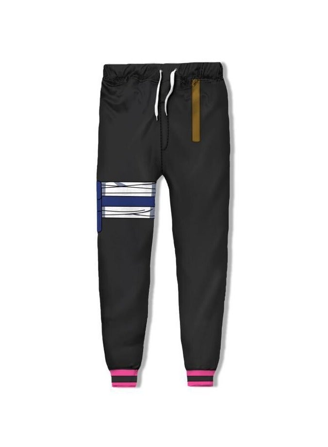 KUYING New Naruto 12D Digital Printed Sports and Leisure Pants - Image 1