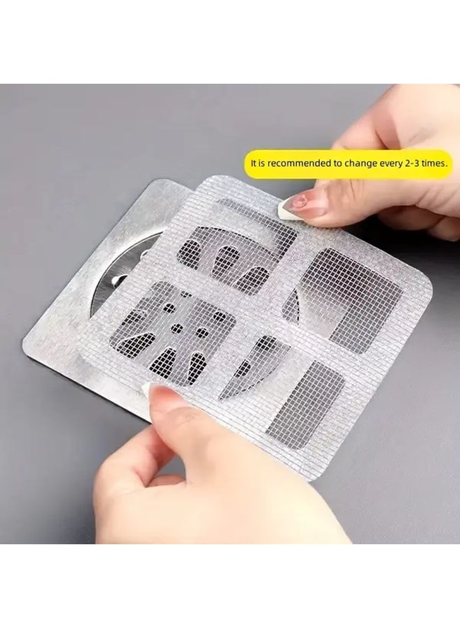 24pcs Self Stick Window Screen Repair Patch And Drain Cover Magic Mesh Tape - Image 4