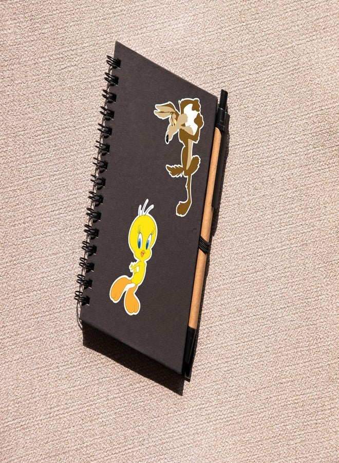 Elektroplate ملصقات ديناميكية متعددة الشخصيات من لوني تونز، مرخصة رسميًا من إليكتروبليت | ملصقات فينيل فاخرة مقاومة لجميع الأحوال الجوية، مناسبة للسيارات، زجاجات المياه، أجهزة الكمبيوتر المحمولة، الهواتف، وغيرها | صنع في الولايات المتحدة الأمريكية | مجموعة من 8 قطع - Image 5