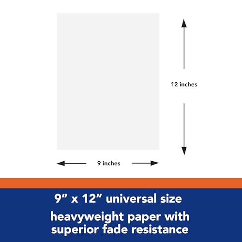 Tru-Ray® Construction Paper, 50% Recycled, 9" x 12", White, Pack Of 50 - Image 3