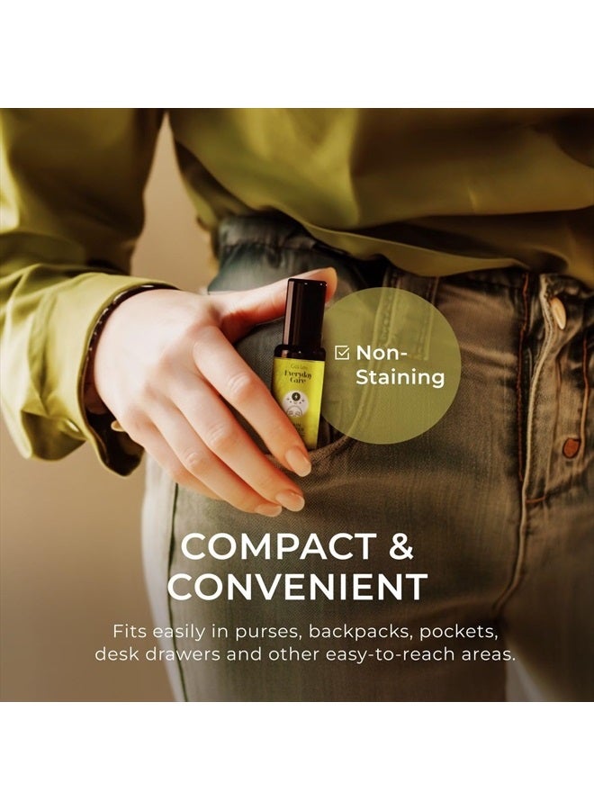 gya labs Brain Booster Essential Oil Roll On - Relaxing Gifts for Women - Calming Essential Oils Aromatherapy Roll On - Rosemary, Sandalwood, Lemongrass & Grapefruit Essential Oil Blends - 0.34 fl oz - Image 5