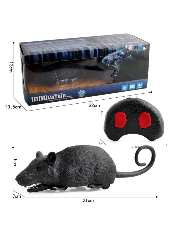 null - 2021 Jiawill Feng Leyu Trick Simulation Charging Animal Trick Toy Products Wholesale-Color:9987 Remote Control Mouse - Image 1