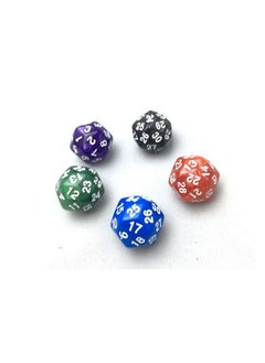 ® 5Pack Of Random Color D30 Polyhedral Dice For Dnd Rpg Mtg Table Games With Free Pouch - pzsku/ZB6436FB542174654B2D4Z/45/_/1688193803/2c51c326-4129-45d7-be1e-387367e2c6f9