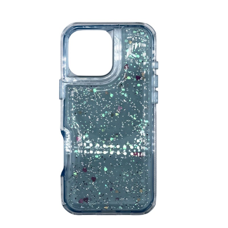 TEXOS CA-06 Sparkle Heart Glitter Phone Case for iPhone 11 Pro - Image 5
