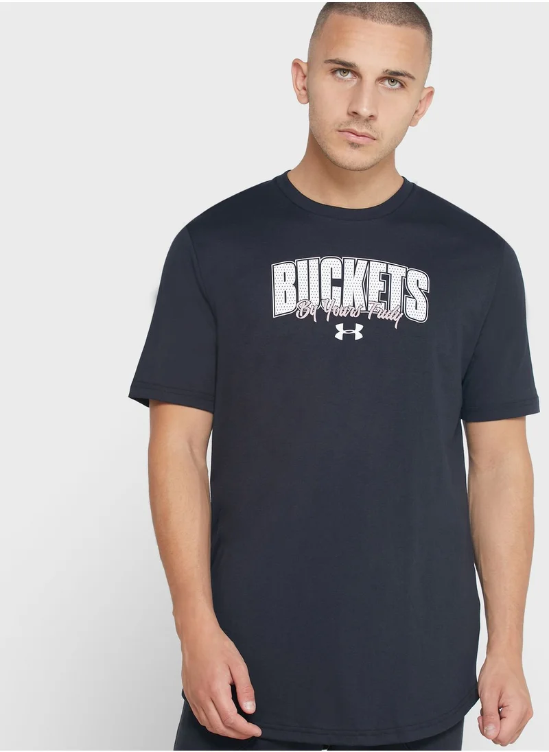 UNDER ARMOUR Baseline Buckets T-Shirt