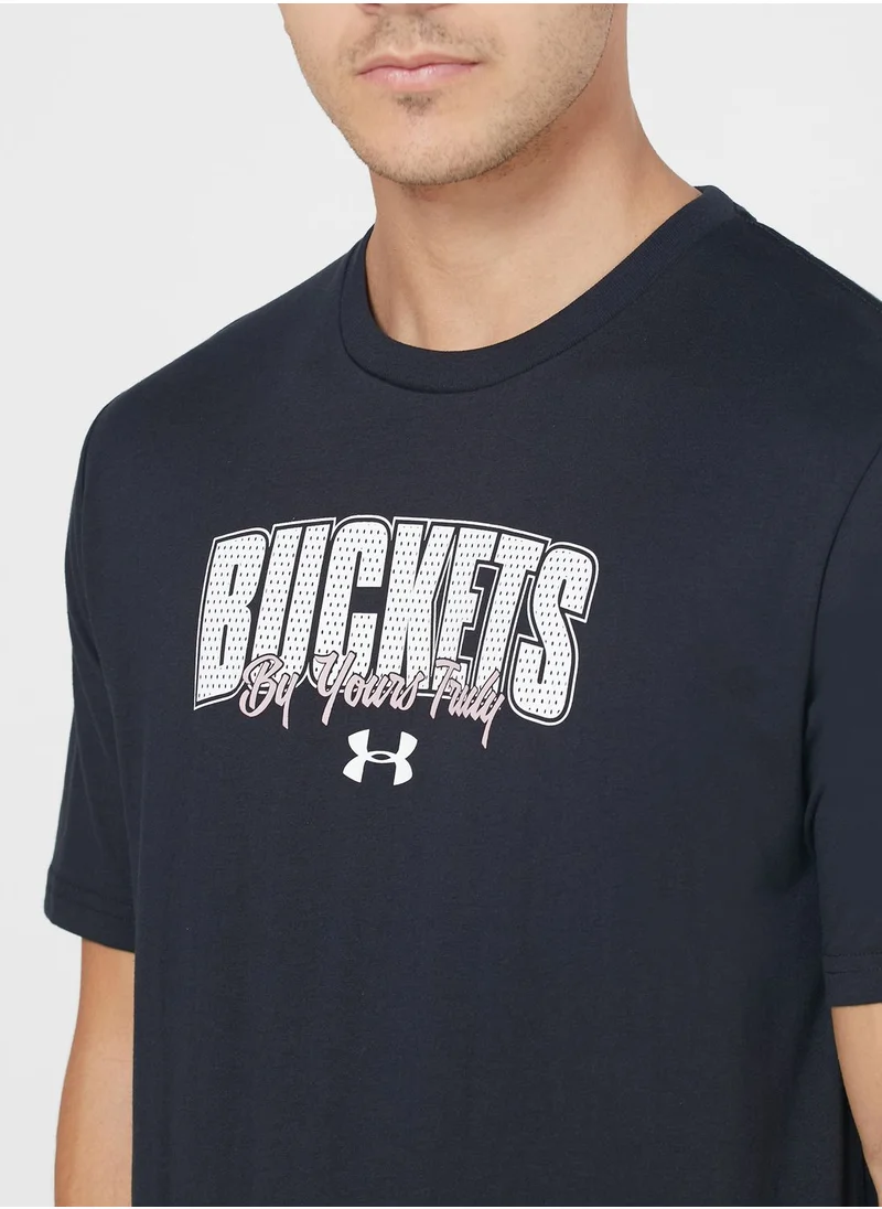 UNDER ARMOUR Baseline Buckets T-Shirt