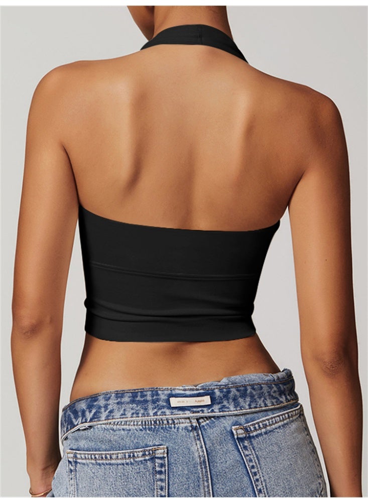 عام المرأة الرسن الرياضة الصدرية الخامس الرقبة الصالة الرياضية تجريب اليوغا حمالات الصدر - Image 2