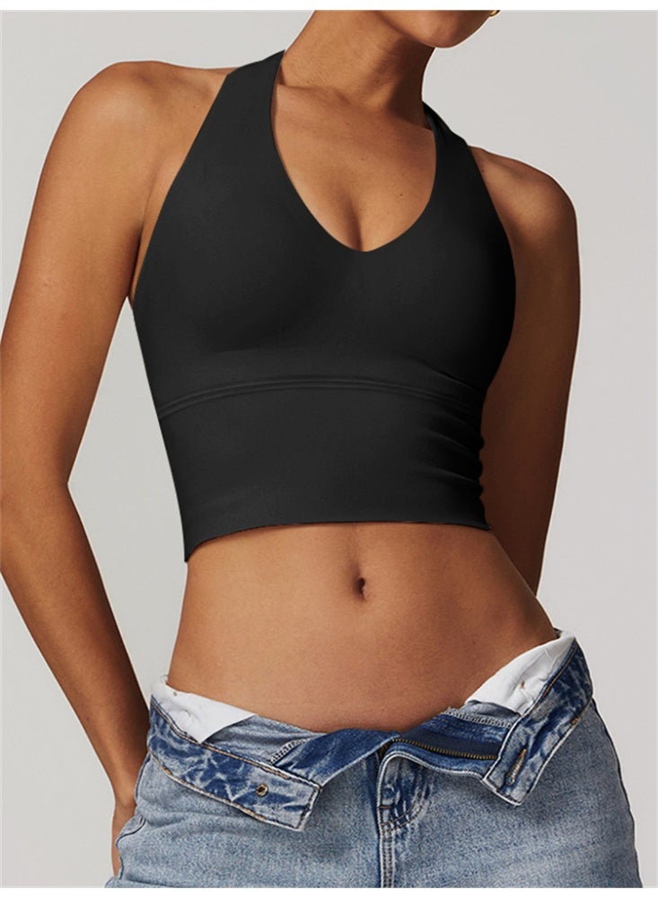 عام المرأة الرسن الرياضة الصدرية الخامس الرقبة الصالة الرياضية تجريب اليوغا حمالات الصدر - Image 1