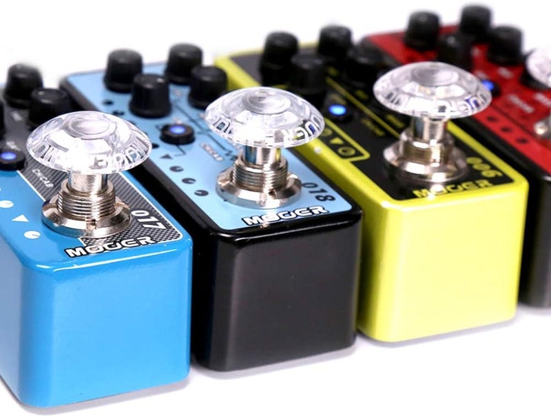Mooer Shrooms Clear Footswich Topper Guitar Effects Pedal Cap Multi Processor Pedalboard Toppers - Image 1