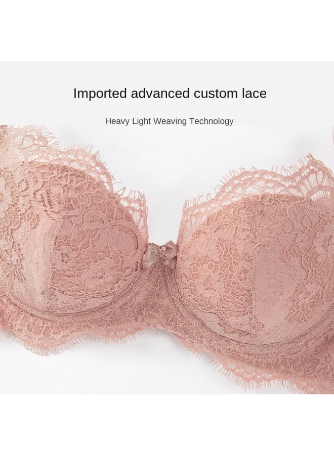 Fenton French Lingerie For Women - Summer Thin & Light Push-up Bra With Lace Straps, Breathable Design For Small Busts - Image 5
