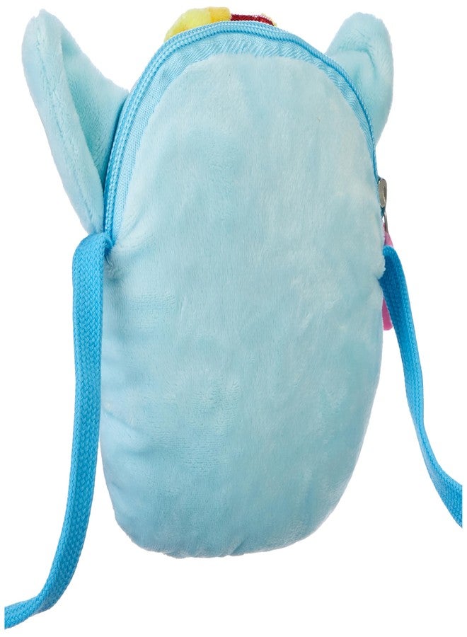 STRIDERS Rainbow Dash Plush Sling Bag - Cute, Huggable My Little Pony Plush Backpack for Kids | Perfect for School, Travel, Play & Collecting | 6-Inch - Image 3